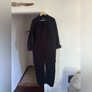 Long sleeve WILDFANG jumpsuit in Black, Large